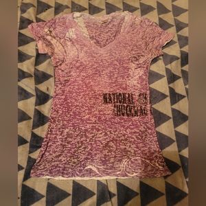 Women's pink/purple, Short sleeve shirt